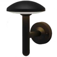 Φωτιστικό Φανάρι Επίτοιχο LED 12W 600lm CCT Polycarbonate Ανθρακί IP65 Keowee